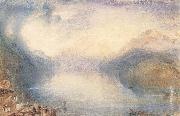 J.M.W. Turner The Bay of Uri from above Brunnen USA oil painting artist